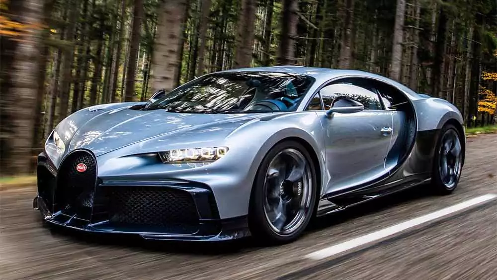 Bugatti Chiron Profilée