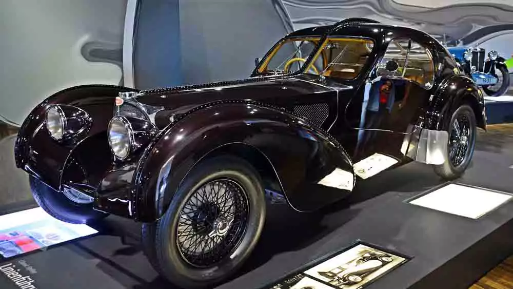 Old Bugatti Type 57S Atlantic