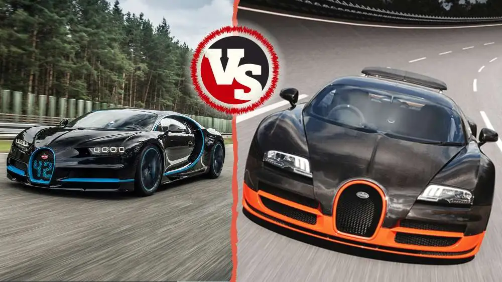 Bugatti Chiron vs Veyron Winner