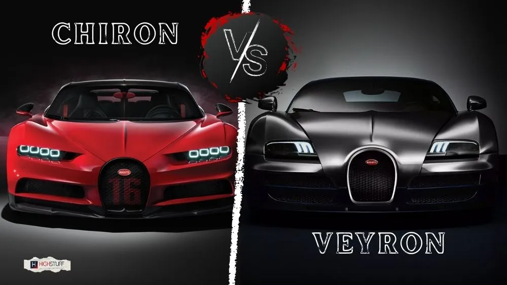 Bugatti Chiron vs Veyron